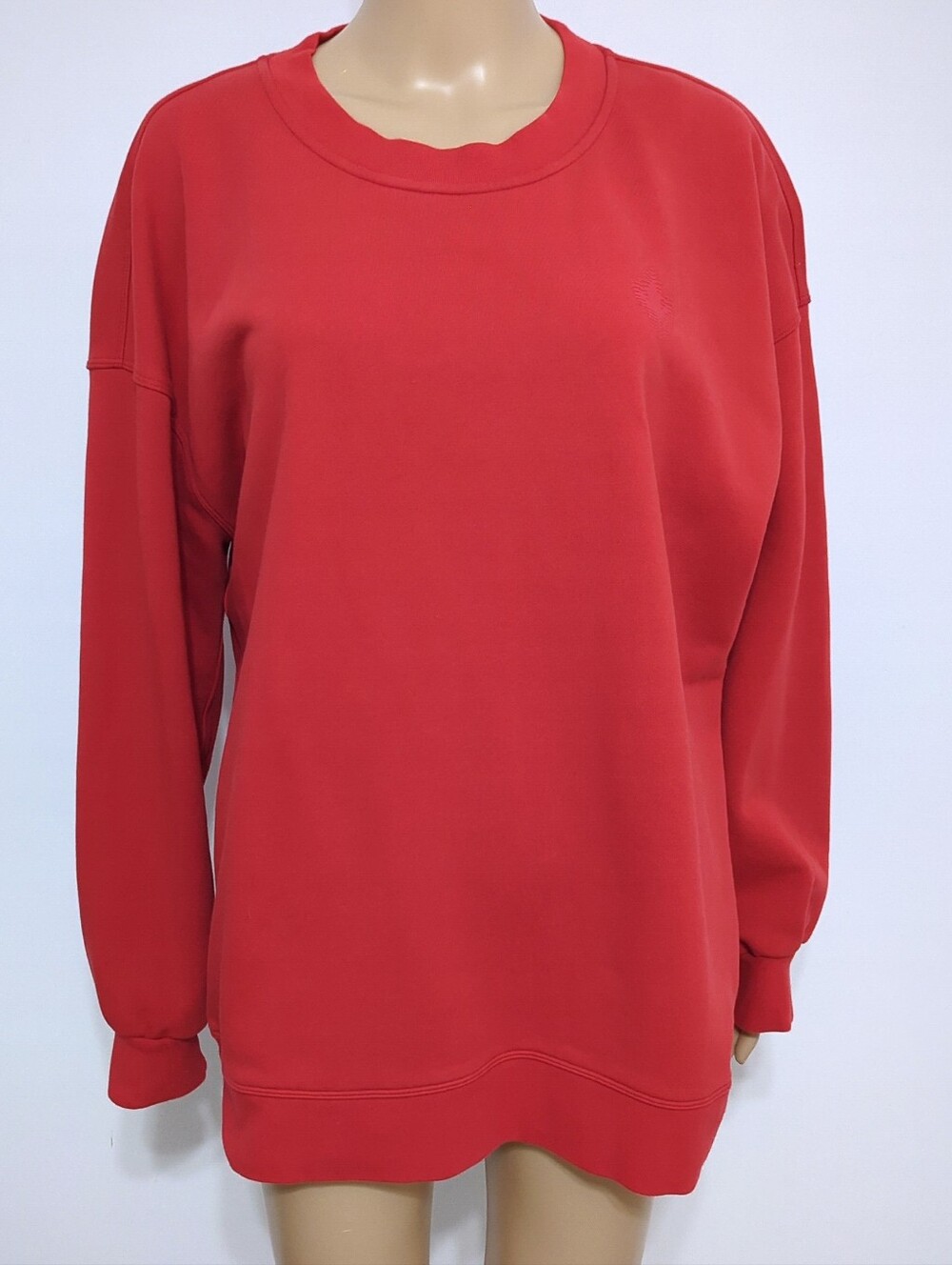 Lululemon Team Canada Olympics Perfectly Oversized Crew Red Sweatshirt Size 10 - Picture 2 of 10